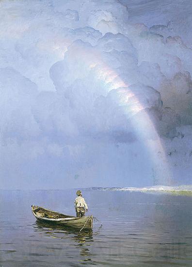 Nikolay Nikanorovich Dubovskoy The Rainbow Germany oil painting art